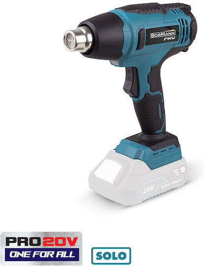 Bormann Pro BBP5250 Πιστόλι Θερμού Αέρα 20V Solo με Ρύθμιση Θερμοκρασίας εως και 550°C