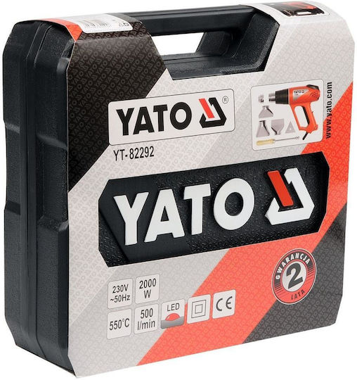 Yato YT-82292 Pistol termic cu control de temperatură până la 550°C