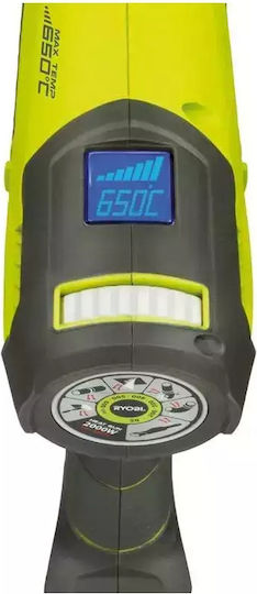 Ryobi EHG 2020 LCD Pistol termic cu control de temperatură până la 650°C
