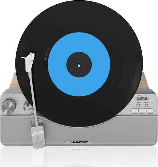 Blaupunkt Turntables with Preamp and Built-in Speakers Silver