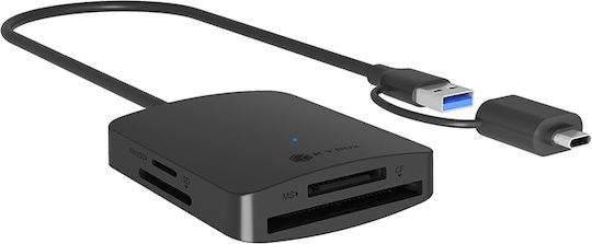 Icy Box Card Reader USB 3.2 για SD/microSD