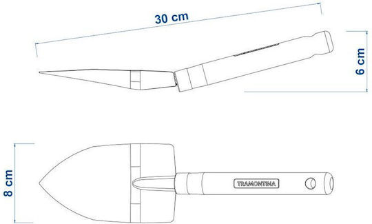 Tramontina Mini Φτυαράκι Χειρός με Ξύλινη Λαβή 30cm
