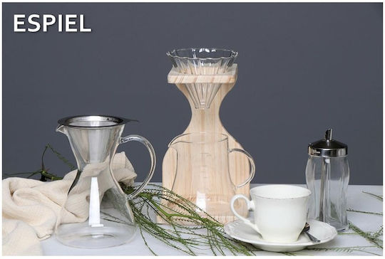 Espiel Glass Pour Over Set 160x145x260mm
