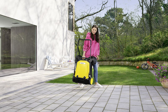 Karcher S 4 Twin 2-in-1 Manual Push Sweeper Double
