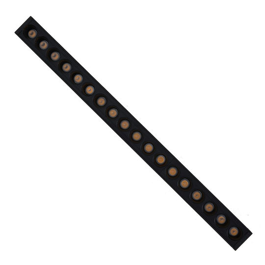 Eko Light LED Γραμμικό Χωνευτό Φωτιστικό Οροφής 18W Φυσικό Λευκό IP20