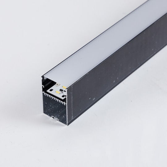 Eurolamp Commercial Linear LED Ceiling Light 48W Natural White L120xD45cm