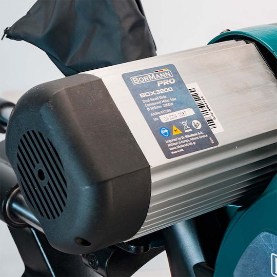 Bormann Pro BDX3200 Fierăstrău Cu Tăietor De Unghi La Rețea 2000W