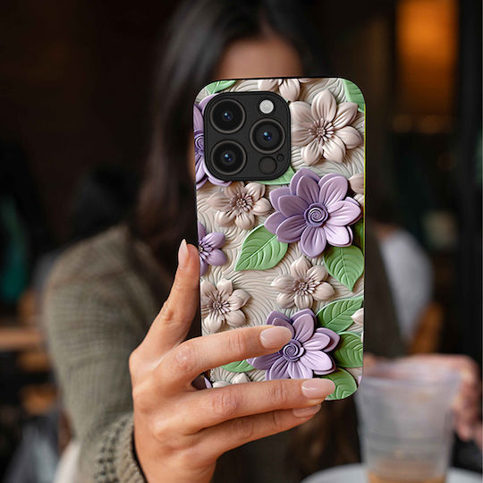 Sonique 3D Flower Series Case for Honor Magic7 Lite 5G Violet