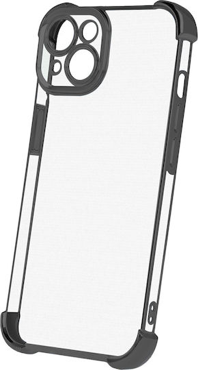 TelForceOne Anti Shock Chrome Back Cover Σιλικόνης 1.5mm Μαύρο (Galaxy A56)