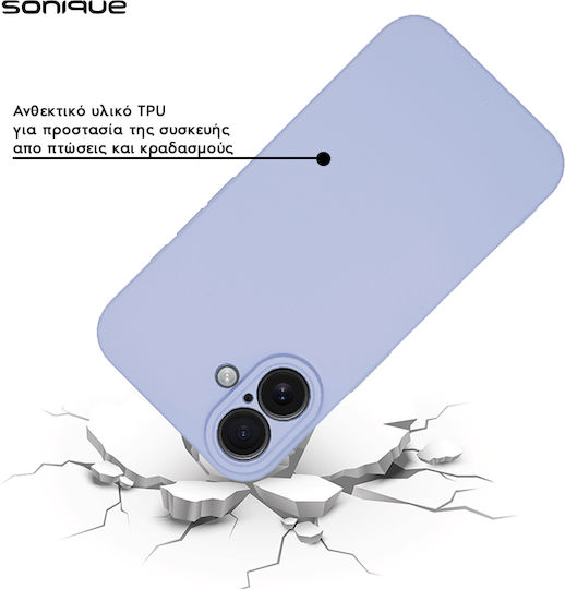 Sonique Liquid Back Cover Σιλικόνης Μωβ (iPhone 11 Pro)