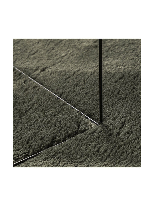 vidaXL Huarte Rug Outdoor Rectangular Wool Dark Green
