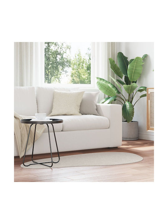 vidaXL Accent Αντιολισθητικό Χαλί Εξωτερικού Χώρου Διάδρομος Μπεζ 80x150cm
