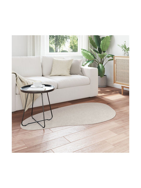 vidaXL Accent Αντιολισθητικό Χαλί Εξωτερικού Χώρου Διάδρομος Μπεζ 80x150cm