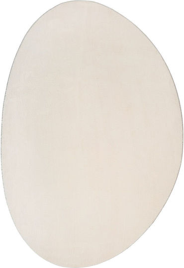 vidaXL Teppich Außenbereich Rechteckig Wolle Beige