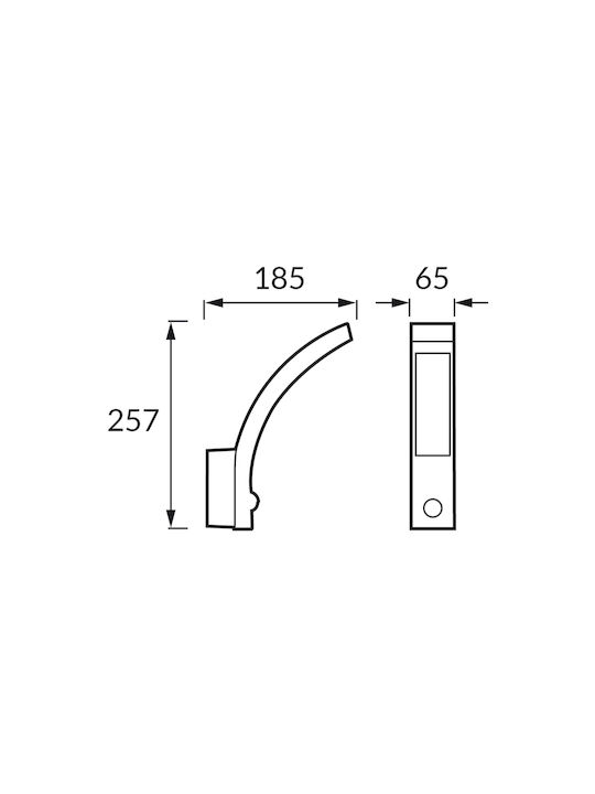 Struhm Wall-Mounted Outdoor Light LED 10W