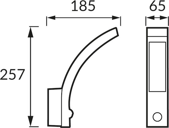 Struhm Стенно Външно Осветително Тяло LED 10W Struhm Стенно Външно Осветително Тяло LED 10W