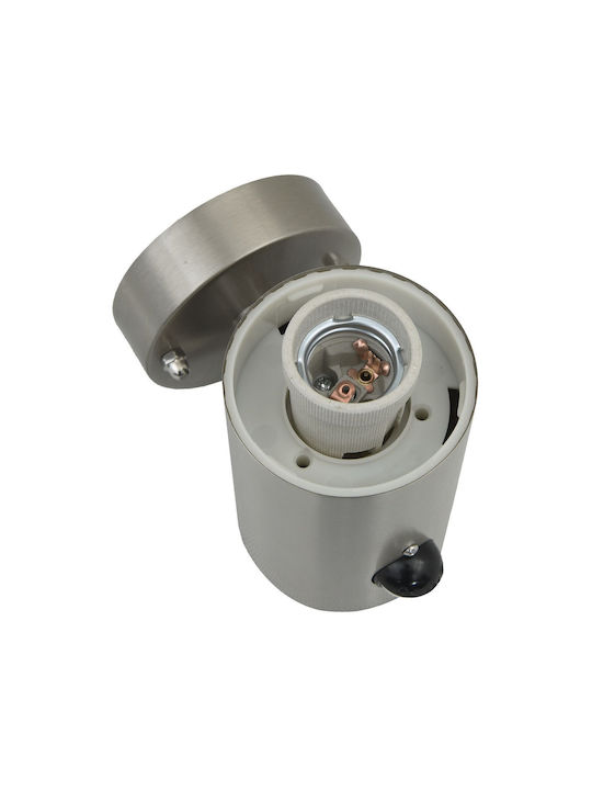 vidaXL Επιτοίχιο Εξωτερικό Φωτιστικό E27 IP44 8.5x12x29εκ.