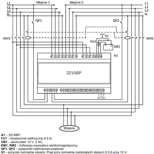 Novatek Instrument De Măsurare Panou Electric Digital Șină Trifazat Modbus
