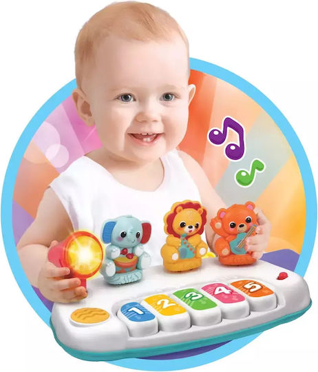 Winfun Instrument Muzical cu Muzică, Lumină și Sunete pentru 12++ Luni