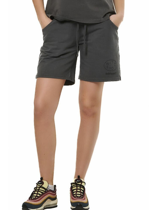 Γυναικεία Αθλητική Βερμούδα Charcoal Grey