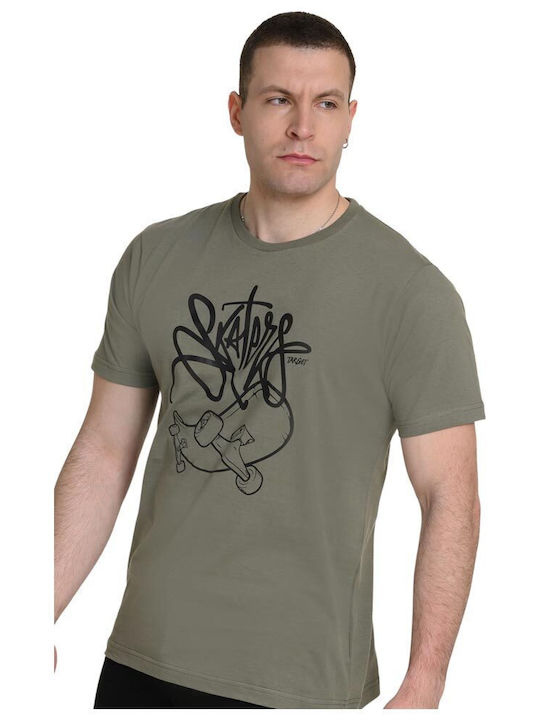 T-shirt Χακί