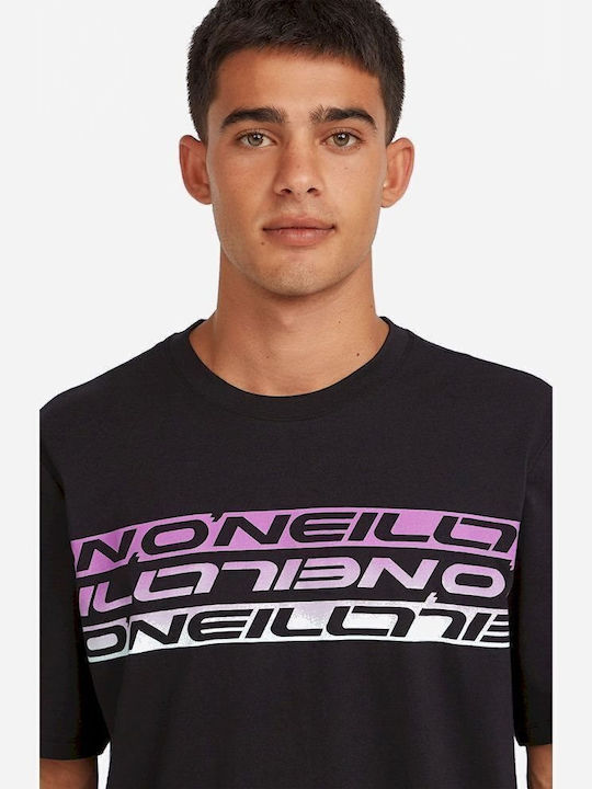 T-shirt Μαύρο
