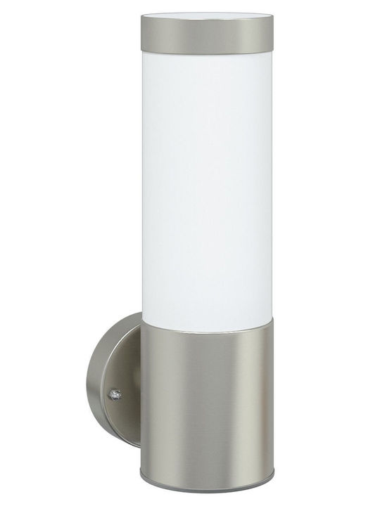 vidaXL Wall-Mounted Outdoor Light LED IP44 with Warm White Light 8.5x12x27εκ.