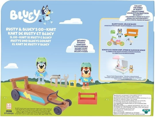 Moose Toys Παιχνίδι Μινιατούρα Bluey για 3+ Ετών (Διάφορα Σχέδια)