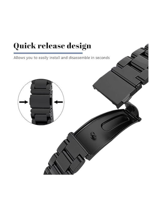 Brățară Metalică Pentru Huawei Band 10 9 Curea Smart Watch – Negru