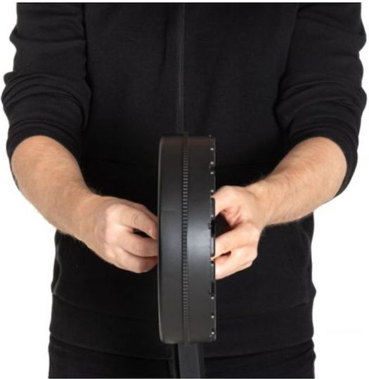 Atom Hocker Strand Schwarz