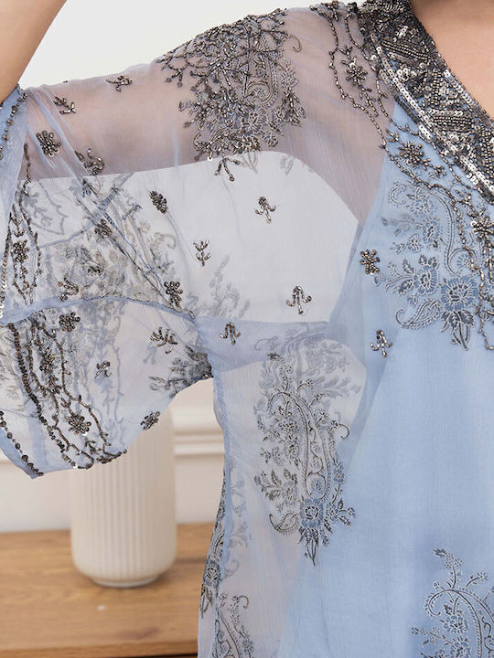 Cotton Tunic Light Blue