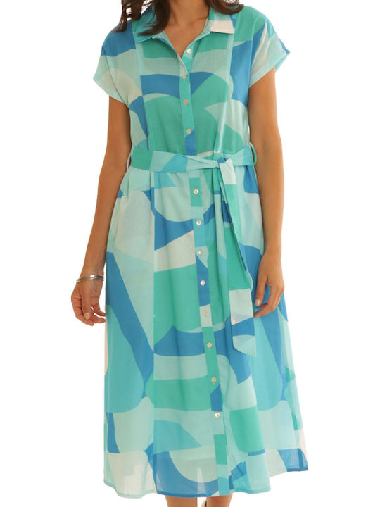 Pomodoro Dress for Wedding - Christening Turquoise