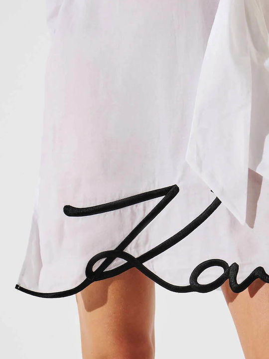 Καλοκαιρινό Mini Σεμιζιέ Φόρεμα White