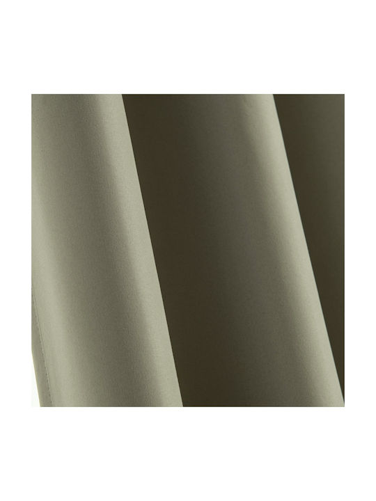 Beauty Home Blackout Curtain with Grommets Soft Art 8391 Beige 140x270cm