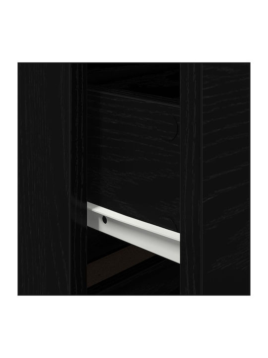 Nachttisch Black oak 50x39x41cm