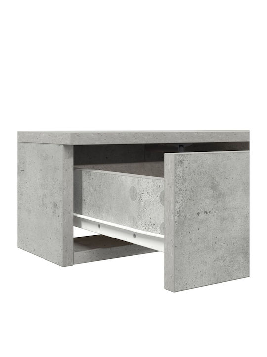 Комод Дървен Сив бетон 160x36.5x16.5см