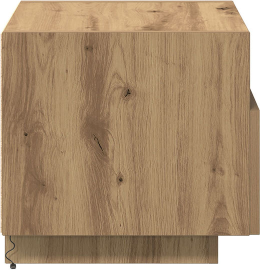 Wooden Brown Oak 2 Pieces 40x39x37cm Wooden Brown Oak 2 Pieces 40x39x37cm