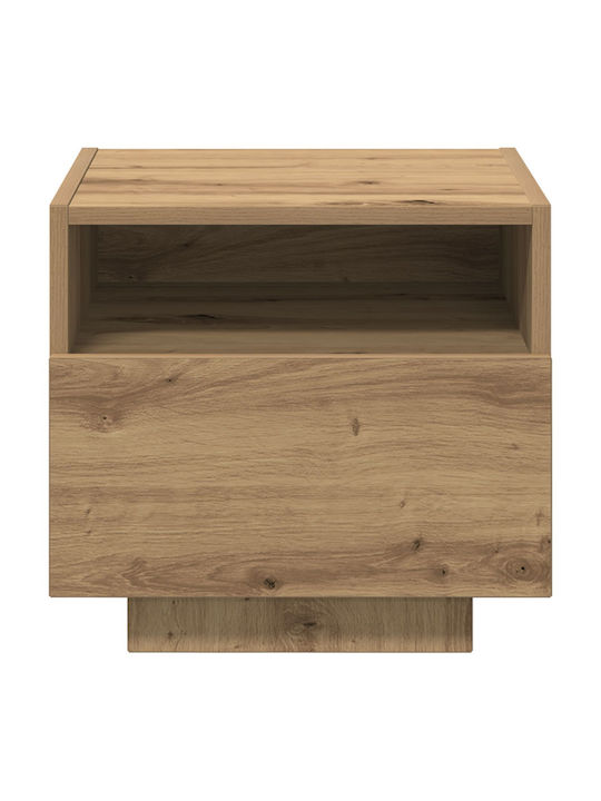 Nachttische Brown Oak 2Stück 40x39x37cm