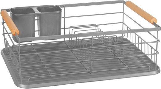 KING Hoff KH 1729 Metallic Gray Sink Strainer 42.5x32x15.5cm