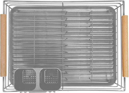 KING Hoff KH 1729 Metallic Gray Sink Strainer 42.5x32x15.5cm