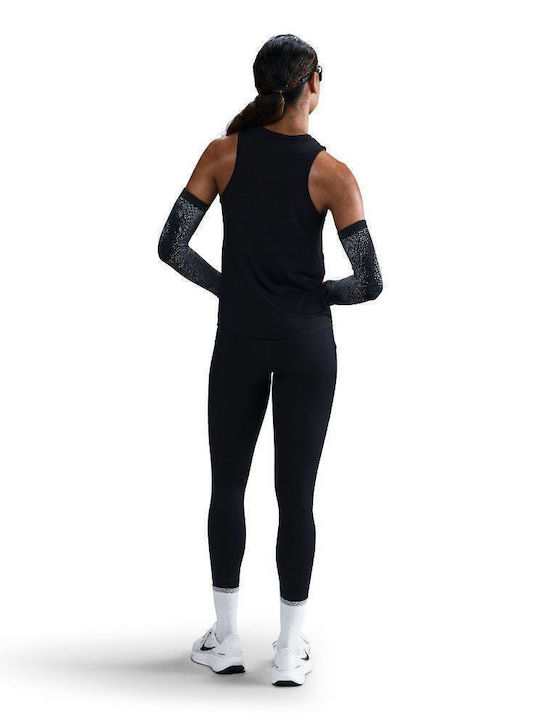 Hj2218-010 Nike One Dri-fit Womens Swoosh Running Tank Top Black Color