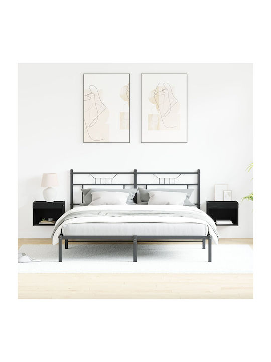 Комоди Дървени Black oak 2бр 40x30x30см