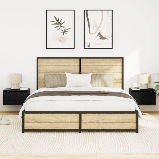 Комоди Дървени Black oak 2бр 30x50x36см