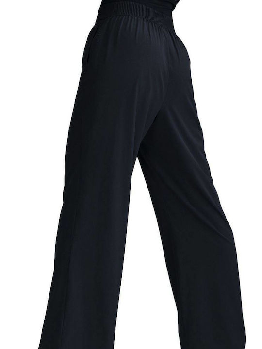 Hm8389-010 Nike Dri-Fit High-Waisted Loose Women's Sweatpants Black Smoke Grey Color