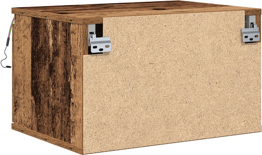 Κομοδίνα Ξύλινα Παλιό ξύλο 2τμχ 30x50x36cm