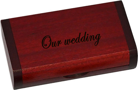 Skymnos Wooden 32gb Usb 3.0 Stick Κερασιά