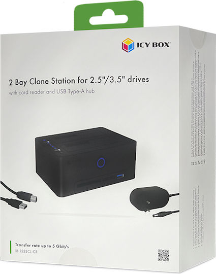 Icy Box Card Reader SATA για SD