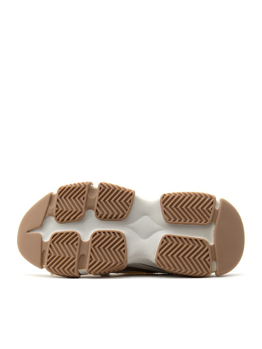 Chunky Sneakers White-Gold