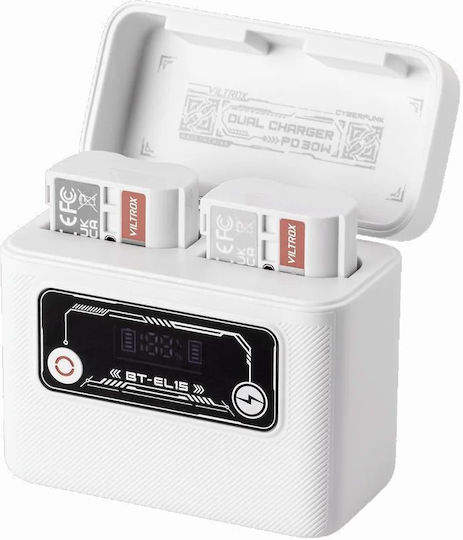 Carcasă de Încărcare Baterie Viltrox Bt-el15 Nikon En-el15 Powerbank 5500mAh