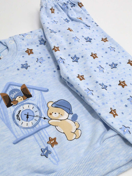 Extan Bebe Kids' Pajamas Sky Blue